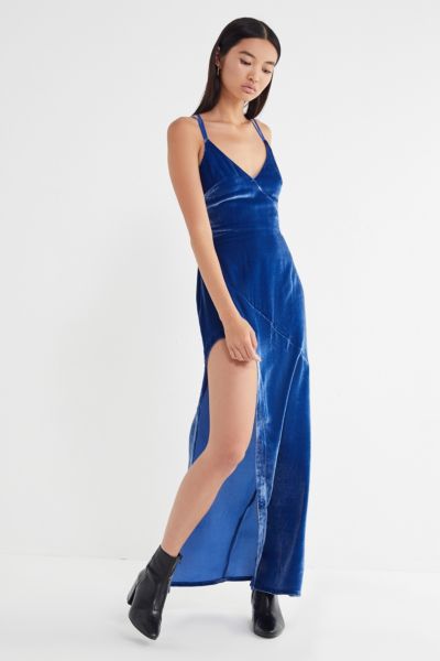 Nadine velvet maxi on sale dress