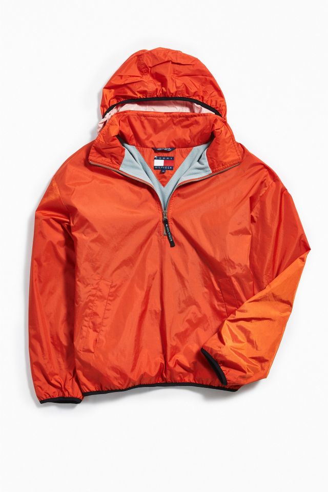 Tommy hilfiger on sale windbreaker orange