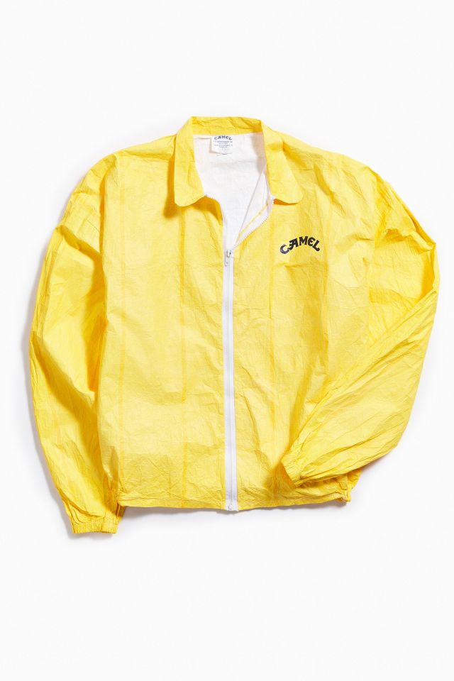 Vintage Camel Yellow Windbreaker Jacket #1