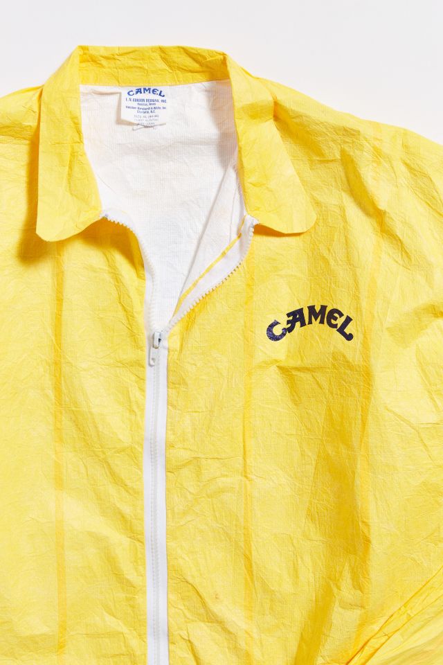 Vintage Camel Yellow Windbreaker Jacket #2