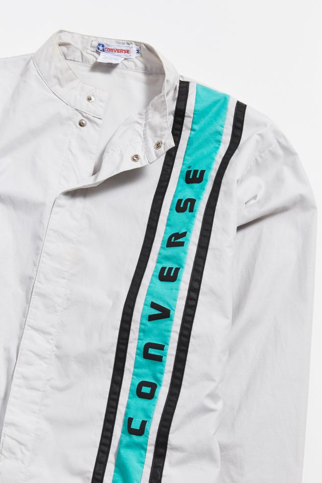 Vintage Converse Grey Windbreaker Jacket #2