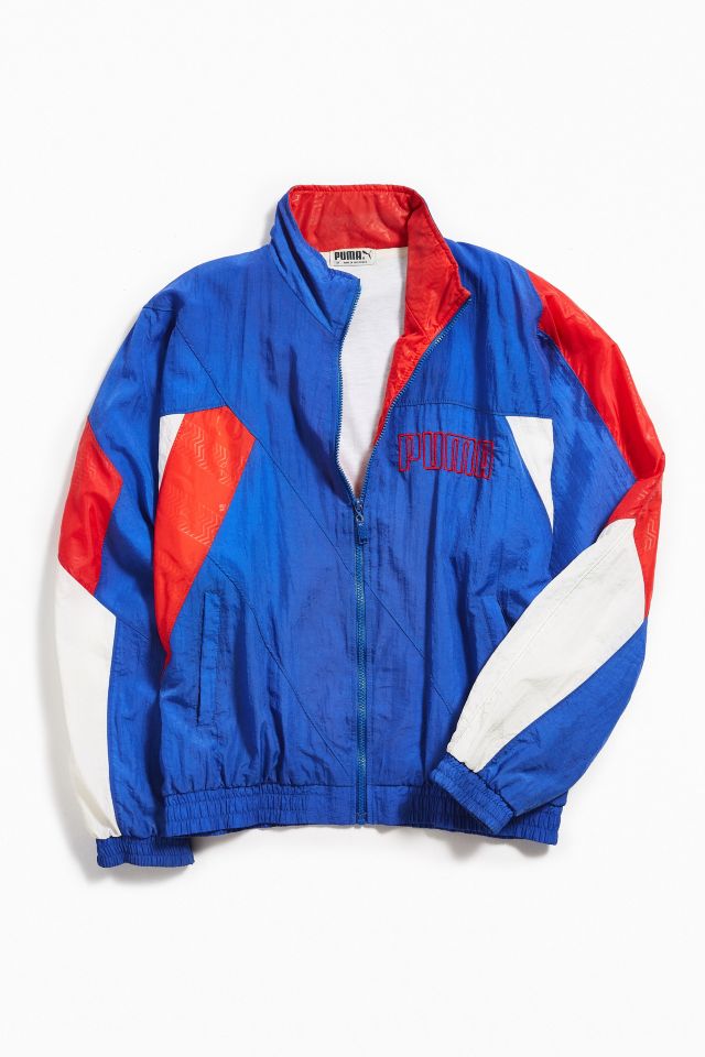 Blue red 2024 and white windbreaker