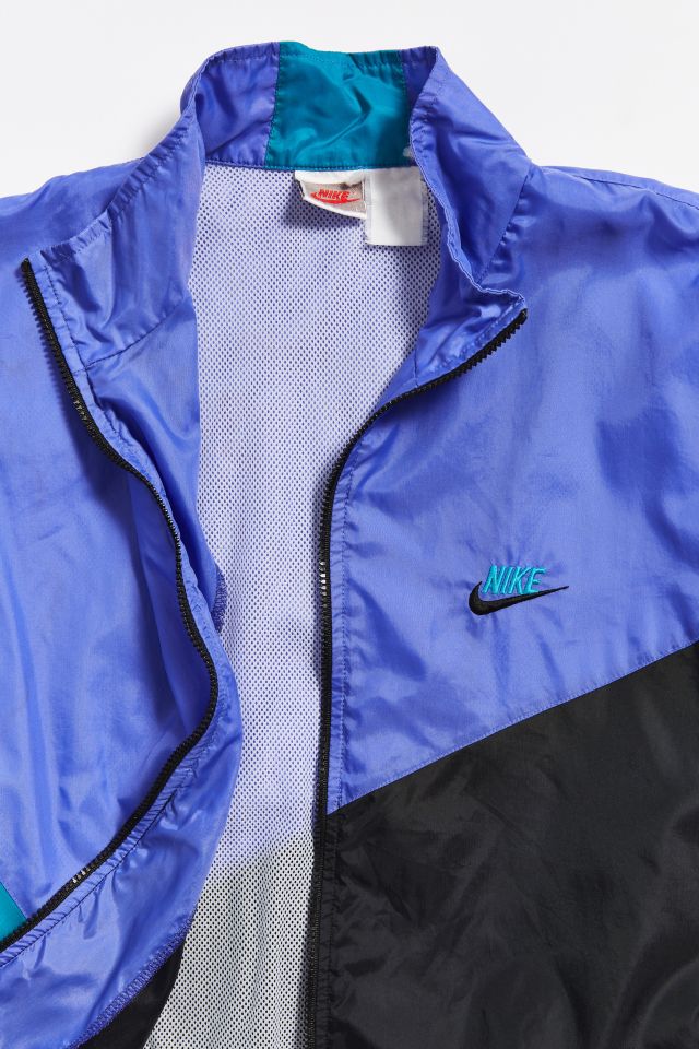 Nike hot sale turquoise windbreaker