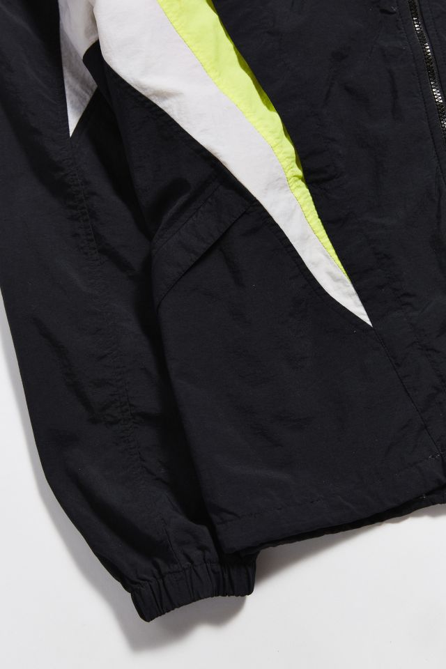 Vintage Nike Black + Lime Windbreaker Jacket #3
