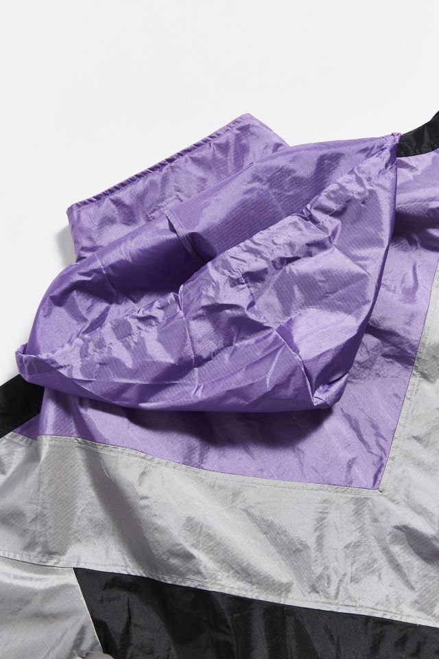 Vintage Puma Purple + Grey Windbreaker Jacket #4