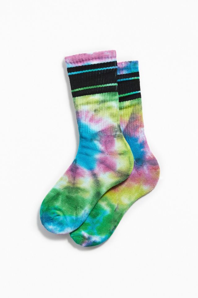 Tie-Dye Sport Stripe Sock