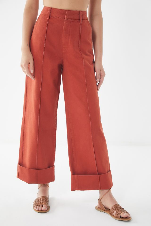UO Tailored Deep Cuff Wide Leg Pant #2