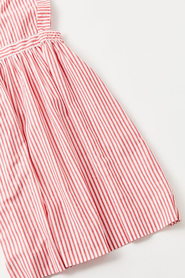 90s dress pattern Delia's Rainbow Striped Fitted Midi Dress