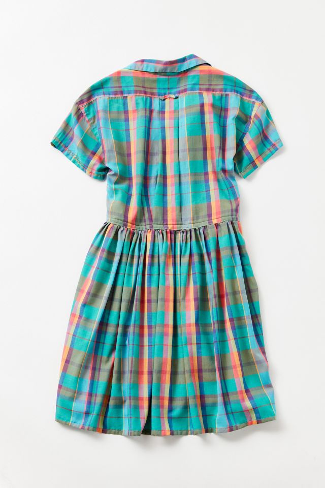 Vintage ‘90s Plaid Babydoll Dress #2