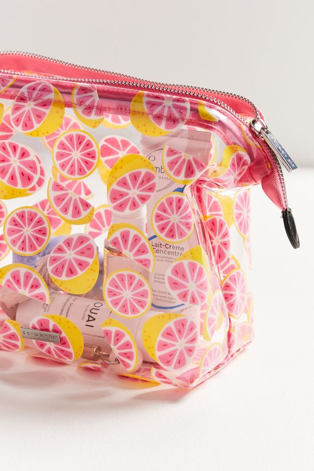 Skinnydip Glitter Grapefruit Makeup Bag #1