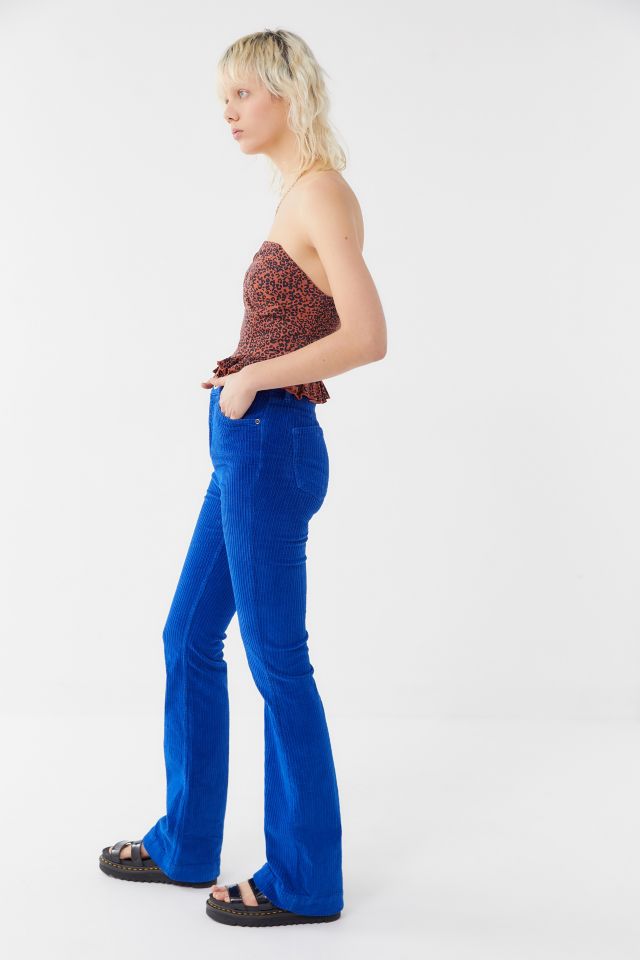 Pantalon Super Flare en Velours Côtelé BDG #1