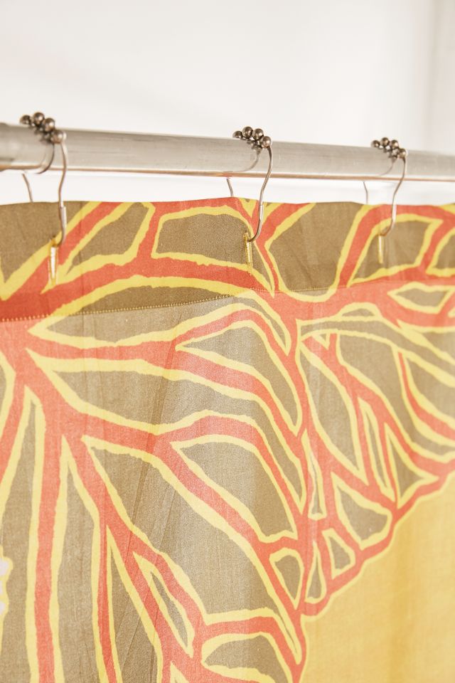 Lily Floral Shower Curtain #1