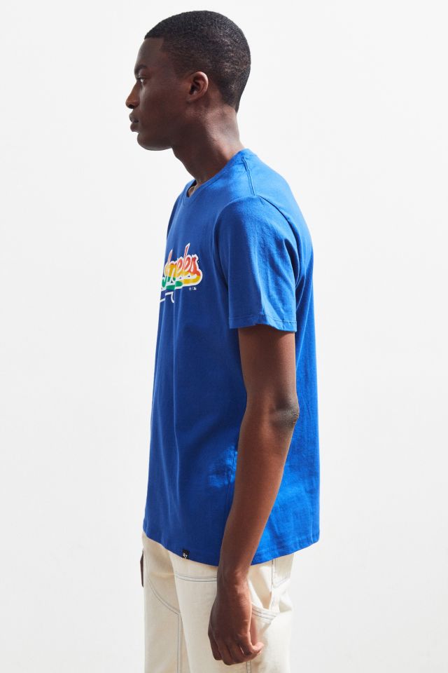 ‘47 Brand Los Angeles Rainbow Logo Tee