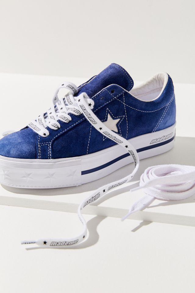 Converse x made outlet me one star platform