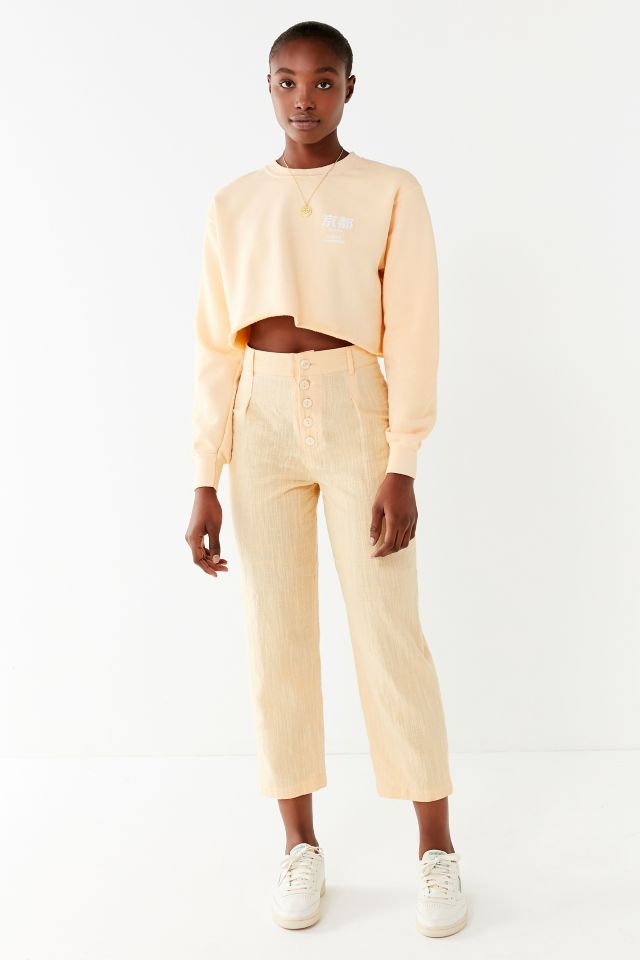 Kyoto Cropped Crew-Neck Sweatshirt #4