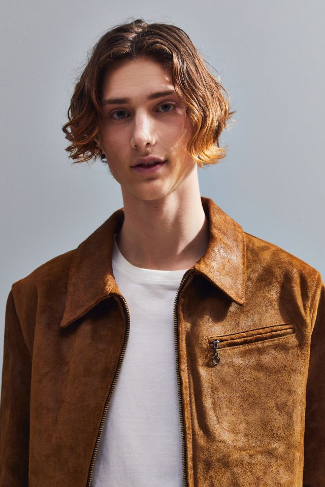 Schott Duke Unlined Rough Out Suede Jacket #2