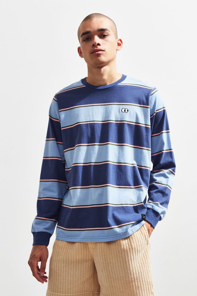 Lazy Oaf Blue Stripe Long Sleeve Tee #1