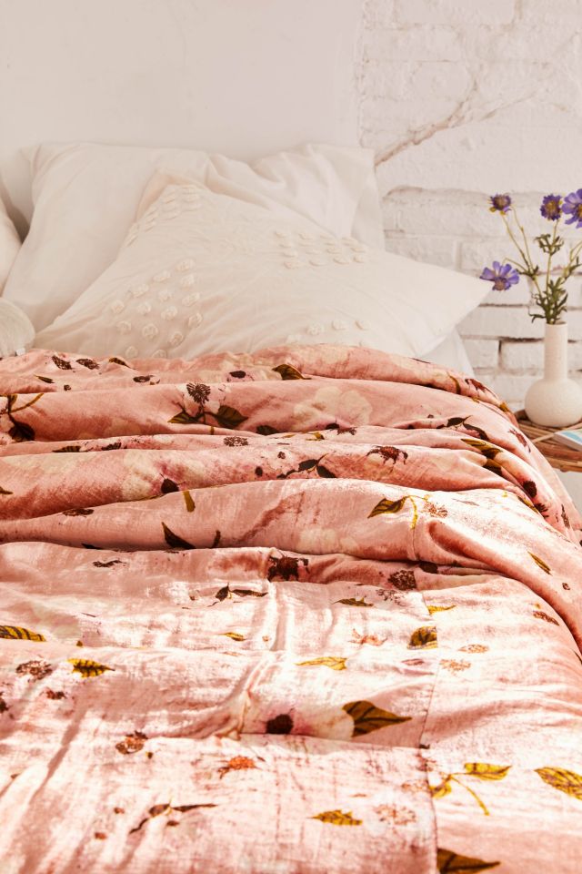 Sierra Floral Velvet Comforter #2