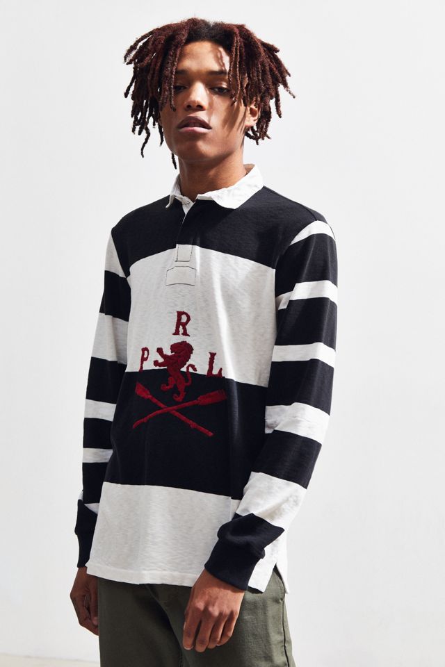 Polo Ralph Lauren Antique Stripe Rugby Shirt | Urban Outfitters