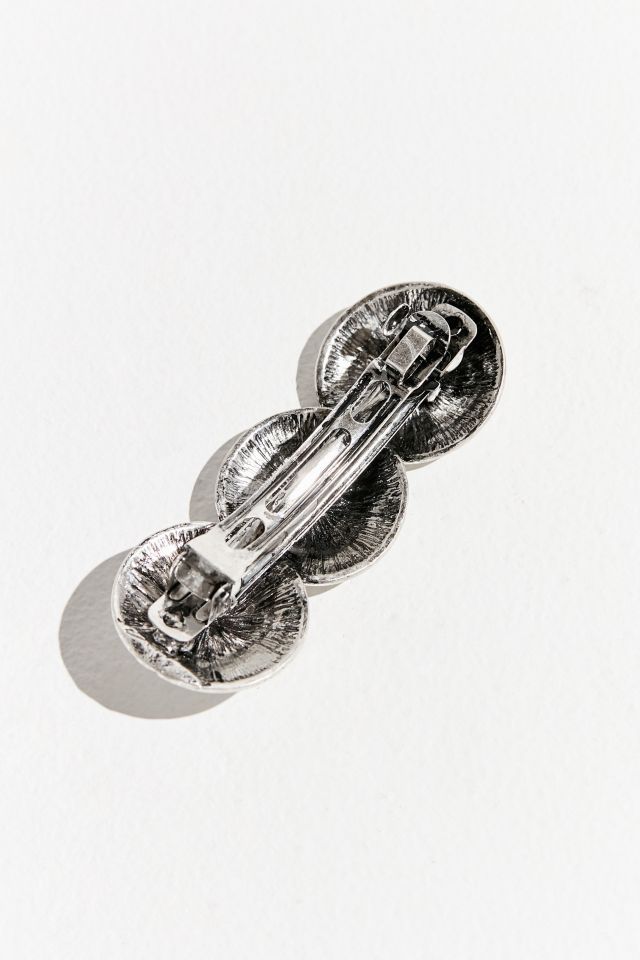 Etched Metal Hair Clip #1