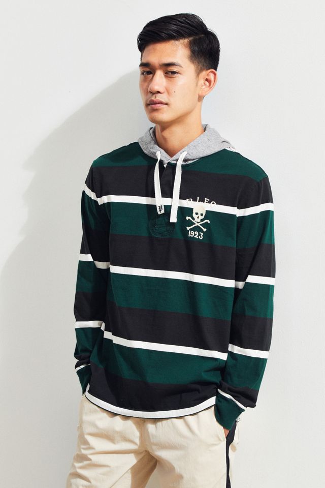 Polo Ralph Lauren Hooded Rugby Shirt | Urban Outfitters