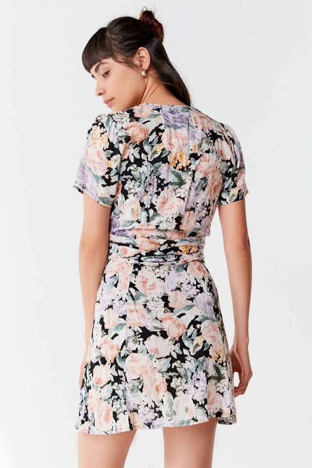 Auguste The Label Robe Froncée Gardenia #1