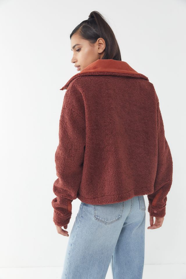 House Of Sunny Pullover Teddy Jacket #1