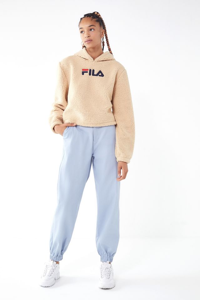 FILA UO Exclusive Teddy Hoodie Sweatshirt #1