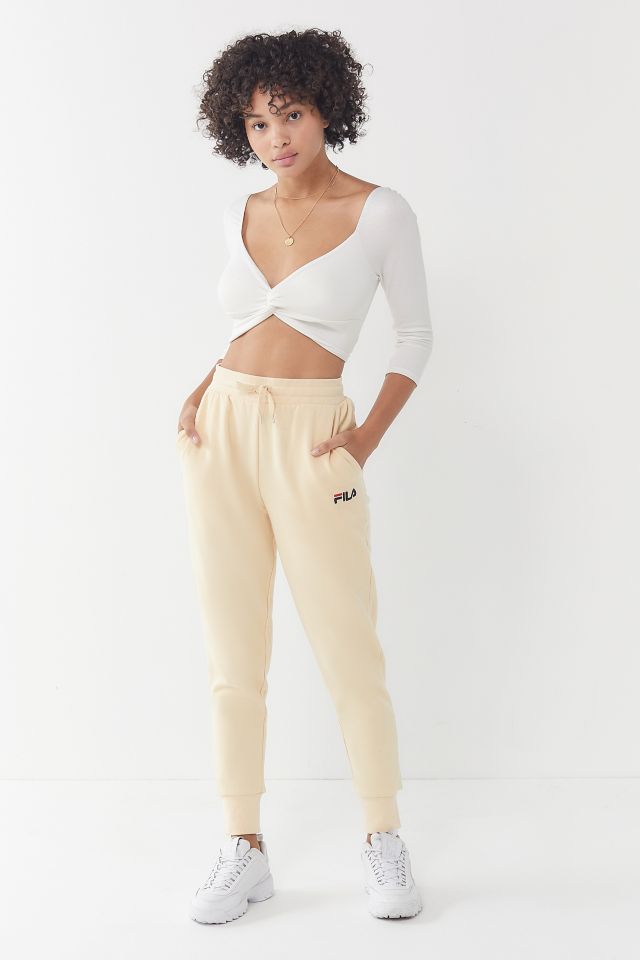 Fila crop top hot sale urban outfitters