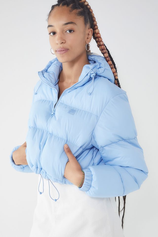 Fila blue puffer jacket best sale