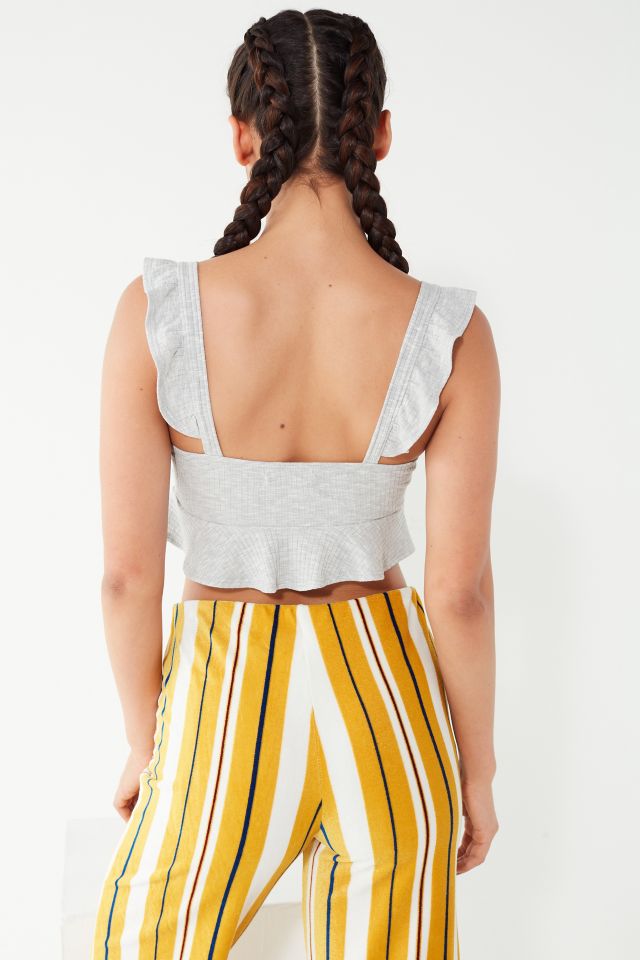 UO Flutter Cropped Tank Top #2