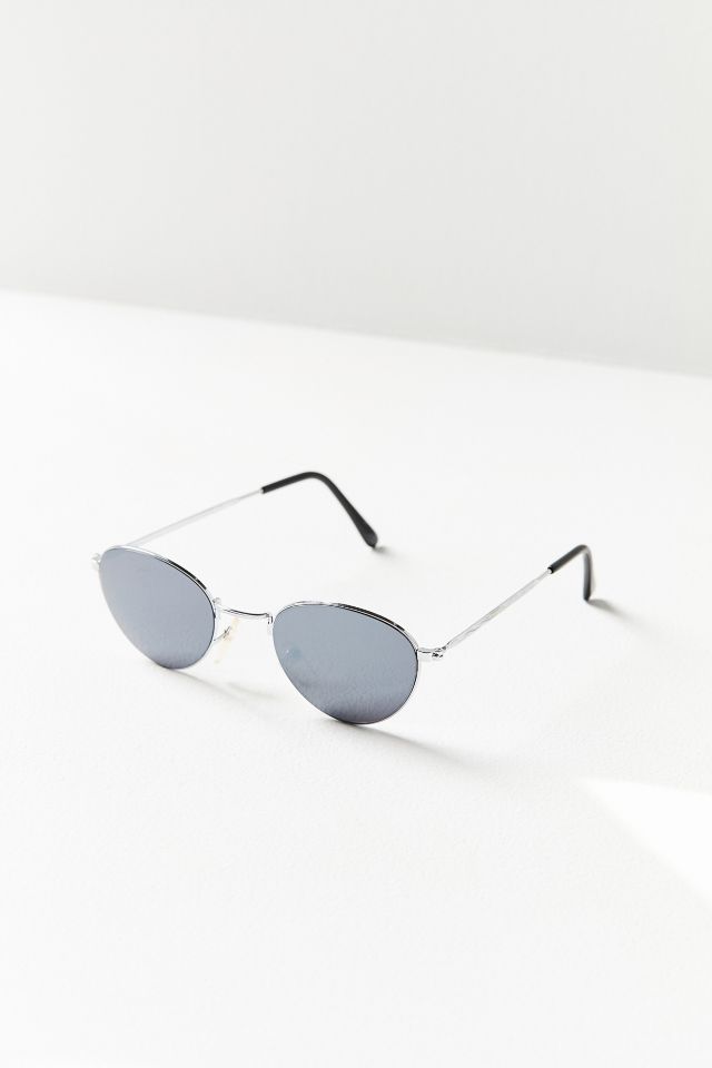 Lunettes de soleil de chauffeur en métal à miroir vintage #1