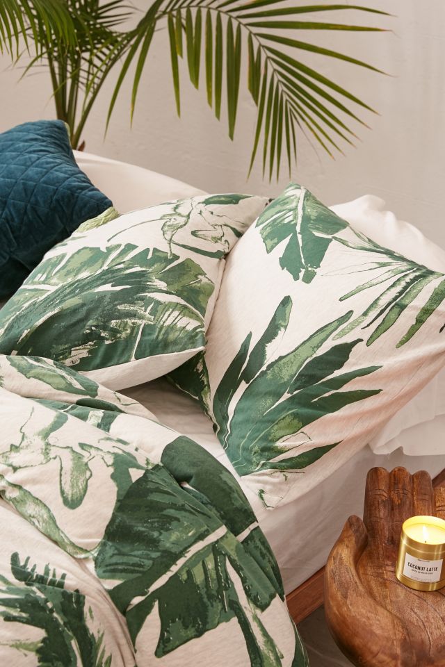 Expressive Palms Jersey Sham Set #2
