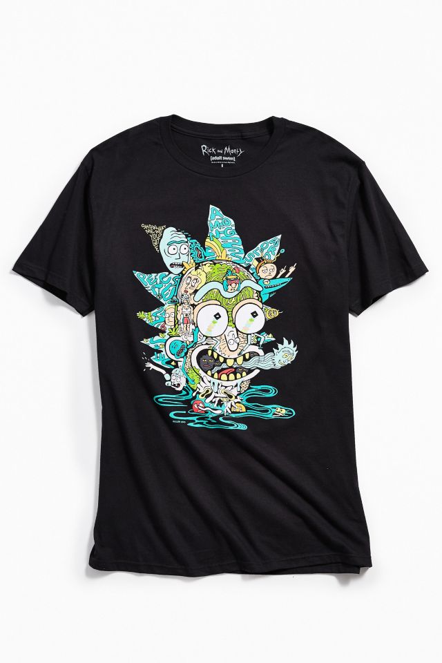 Rick and morty on sale hoodie urban outfitters