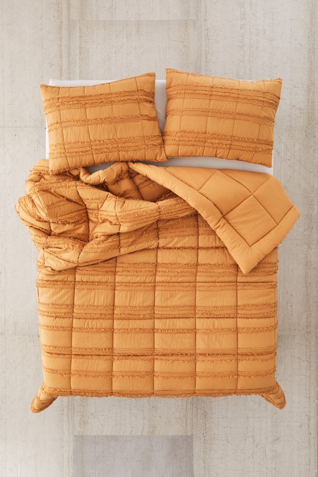 Quilted Fringe Comforter #1