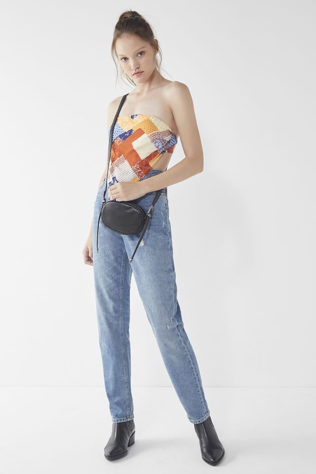 UO Bandit Patchwork Bandana Tube Top