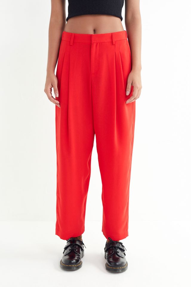 UO Arlo Pleated Cropped Pant #1
