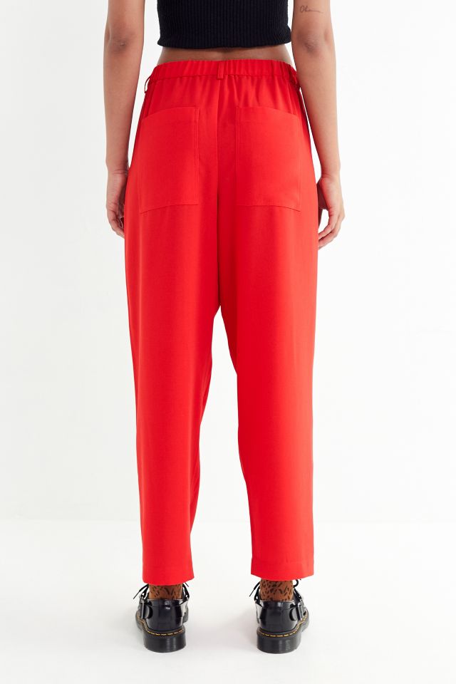 UO Arlo Pleated Cropped Pant #3
