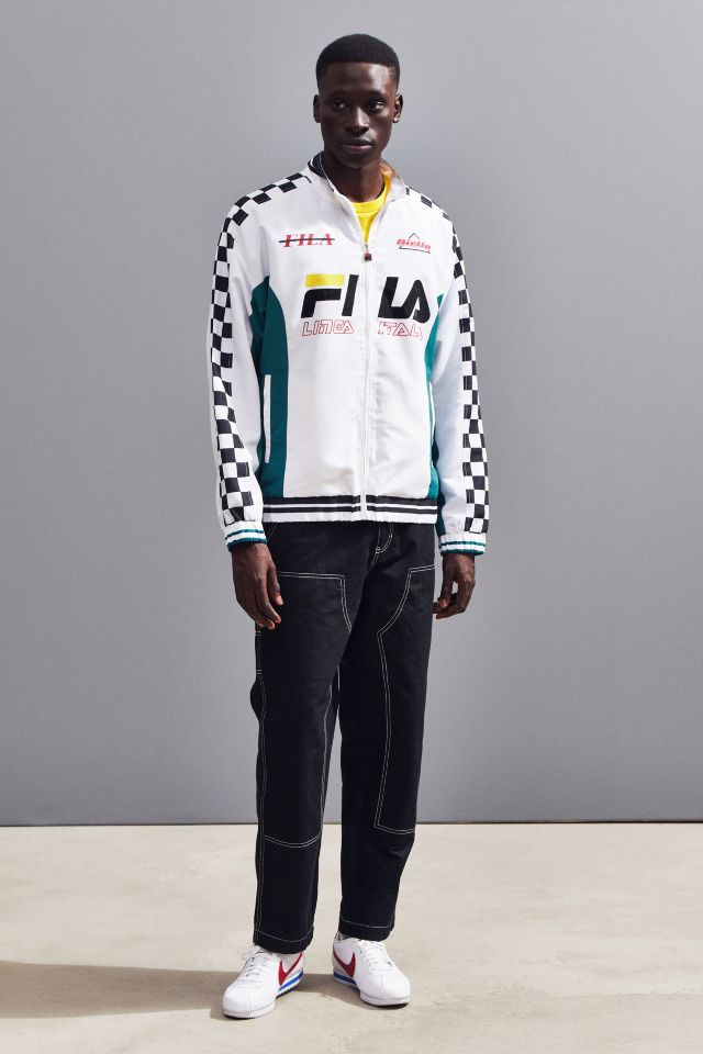 Fila, Jackets & Coats, Urban Outfitters Fila Monogram Track Jacket L