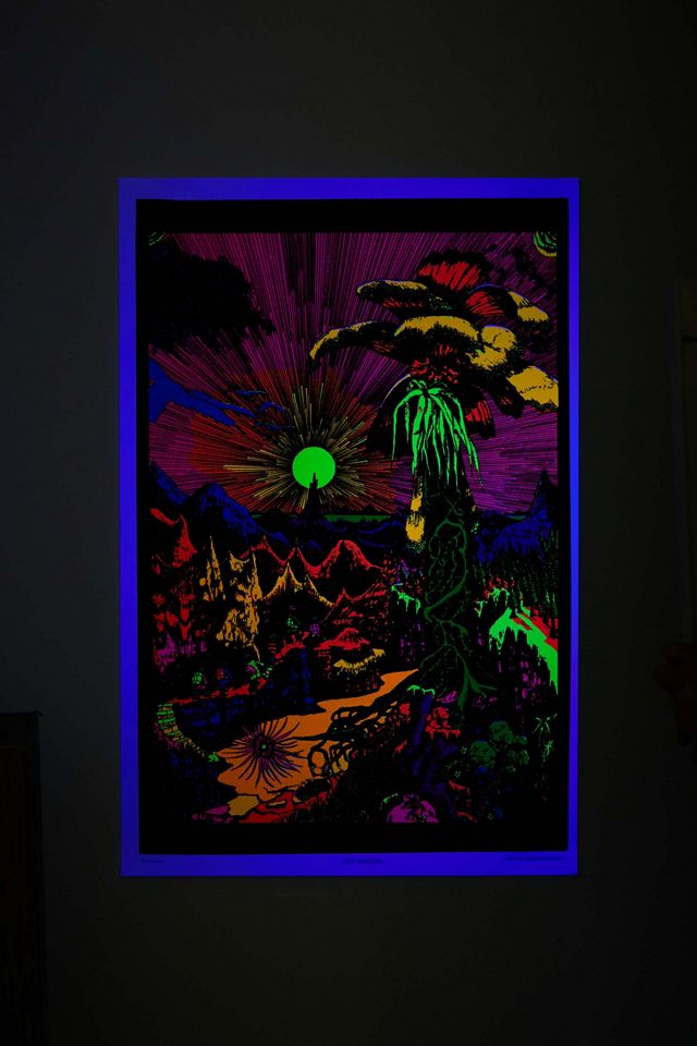 Horizon Blacklight Poster | Urban Outfitters