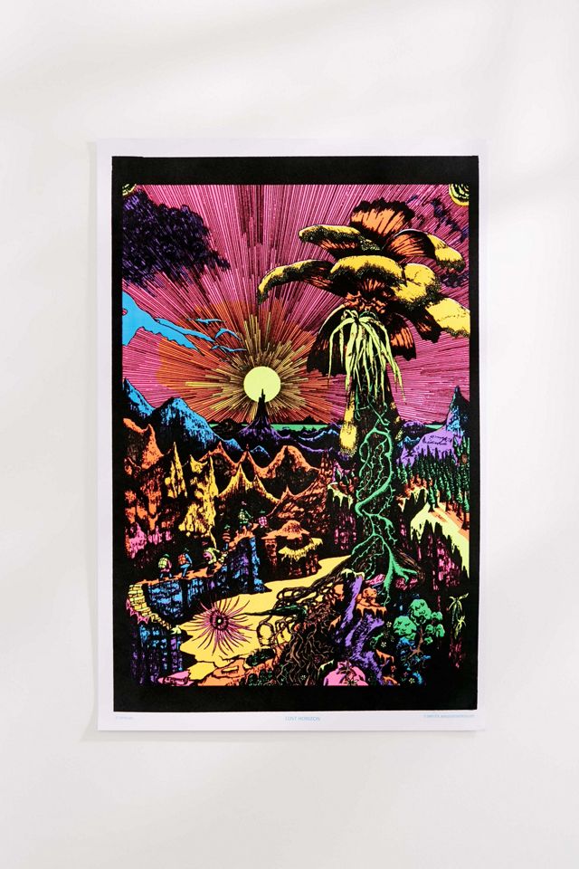 Horizon Blacklight Poster | Urban Outfitters