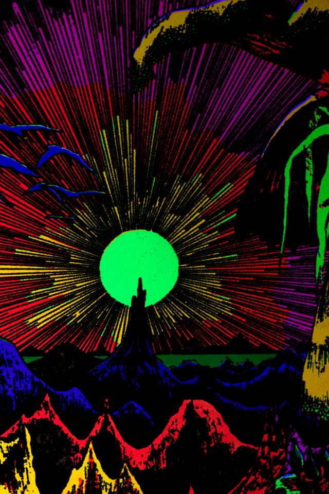 Horizon Blacklight Poster | Urban Outfitters