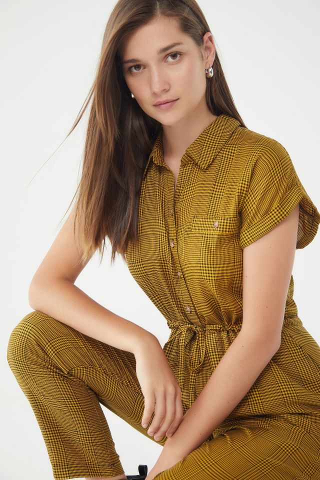UO Tilda Plaid Jumpsuit #3