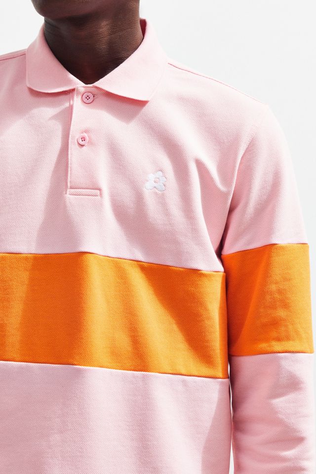 Converse X Golf Le Fleur Long Sleeve Polo Shirt | Urban Outfitters