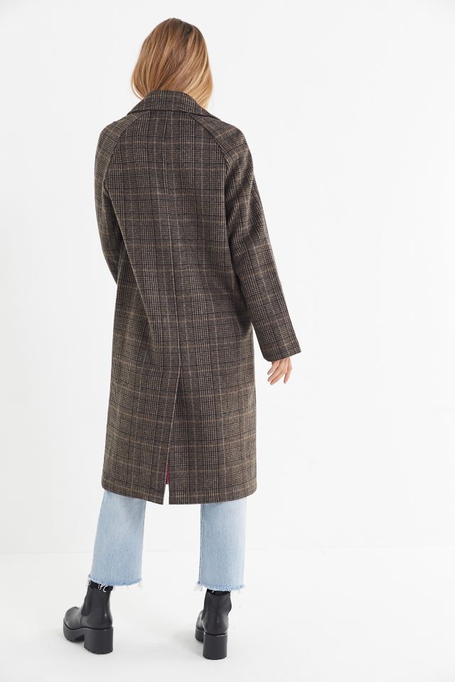 Avec Les Filles Plaid Wool Coat #2