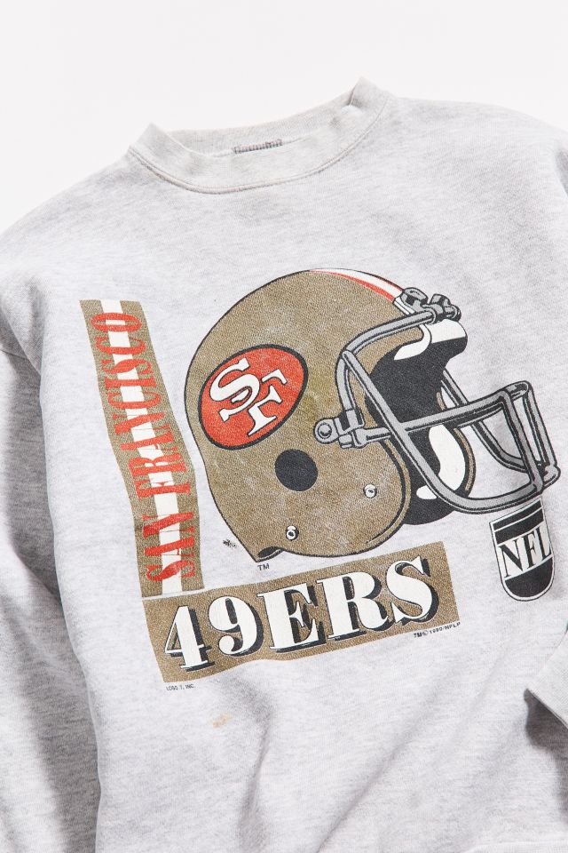 Vintage San Francisco 49Ers Sweatshirt Football Crewneck, 49Ers Apparel -  Bring Your Ideas, Thoughts And Imaginations Into Reality Today