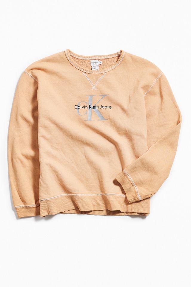 Vintage Calvin Klein Crew Neck Sweatshirt | Urban Outfitters