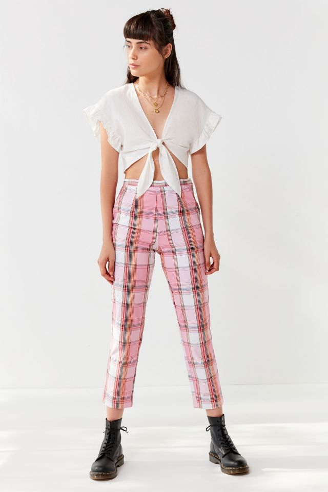 Urban Renewal Remnants Plaid Pin-Up Pant #1