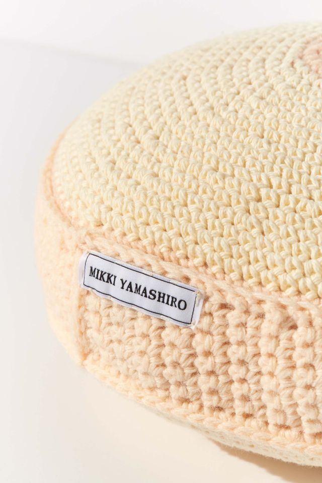 Mikki Yamashiro Handmade Crocheted Boob Throw Pillow #1