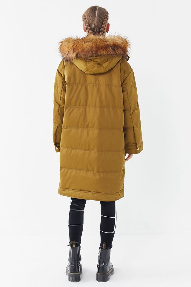 Avec Les Filles Hooded Down Puffer Coat #2